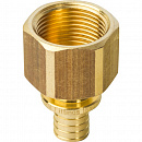 Переходник с внутренней резьбой 16xG 3/4" для труб из сшитого полиэтилена аксиальный STOUT с доставкой в NAME